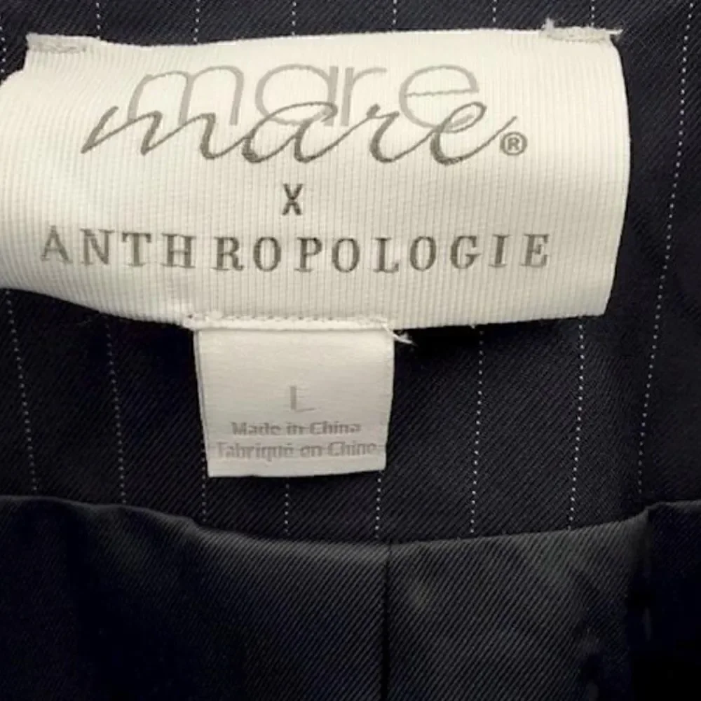 Mare Mare X Anthropologie pinstripe blazer - Picture 5 of 8